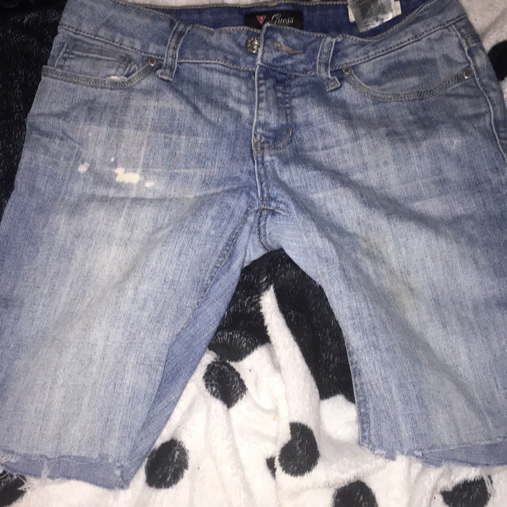 Low rise straight Guess Capris